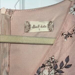 Altar'd State Pink V-Neck Sundress for Weddings